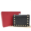 Secondhand Valentino Garavani Rockstud Flap Card Case