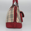 Secondhand Burberry Nova Check Handbag Nova Check Canvas and