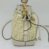 Secondhand Fendi FF Logo Mon Tresor Bucket Bag