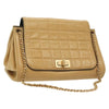 Secondhand Chanel Chocolate Bar Flap Bag Quilted