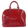 Louis Vuitton Alma Handbag Monogram Vernis