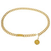 Chanel CC Medallion Chain Belt Metal