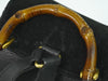 Gucci Gucci bamboo backpack daim