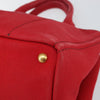 Secondhand Prada Canapa Tote Red Canvas Accessories