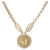 Secondhand Versace Medusa Pendant Necklace