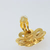 Secondhand Chanel CC Clip On Earrings