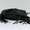 Prada Fringe Flap Crossbody Bag Leather
