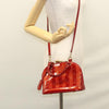 Louis Vuitton Alma Handbag Limited Edition Monogram Vernis Rayures
