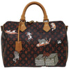 Louis Vuitton Speedy Bandouliere Bag Limited Edition Grace Coddington Catogram Canvas