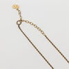 Secondhand Christian Dior CD Pendant Necklace Gold-plated