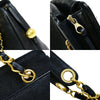 Secondhand Chanel Triple CC Chain Shoulder Bag Caviar