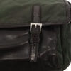 Secondhand Prada Double Buckle Flap Messenger Bag Tessuto