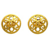Secondhand Chanel Vintage CC Round Clip-On Earrings
