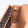 Christian Dior Vintage Honeycomb Flap Crossbody Bag Coated Canvas