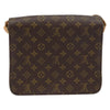 Louis Vuitton Cartouchiere Handbag Monogram Canvas