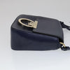 Salvatore Ferragamo Tassel Gancini Lock Flap Shoulder Bag Leather
