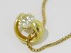 Tiffany & Co. Heart Pendant Necklace 18K Yellow Gold with Diamonds