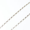 Gucci Engraved Interlocking G Chain Link Pendant Necklace Sterling Silver