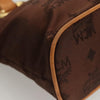 Secondhand MCM Visetos Handbag Brown Nylon Bags
