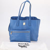 Secondhand MCM Vintage tote Blue Leather Accessories