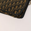 Christian Dior Vintage Trotter Shoulder Bag Canvas
