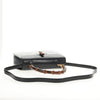 Gucci Vintage Convertible Bamboo Top Handle Bag Leather