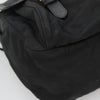 Secondhand Prada Double Buckle Flap Messenger Bag Tessuto