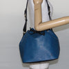 Secondhand Louis Vuitton Petit Noe Handbag Two Tone Epi