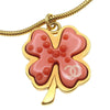 Secondhand Chanel Vintage CC Clover Pendant Necklace