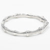 Tiffany & Co. Bamboo Bangle Bracelet Sterling Silver