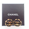 Secondhand Chanel Vintage CC Round Clip-On Earrings