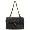 Secondhand Chanel Vintage Chain Flap Shoulder Bag Caviar Skin