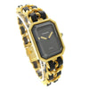 Chanel Premiere Rock Quartz Watch Plated Metal and Leather