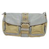 Secondhand Prada Double Pocket Buckle Flap Bag Tessuto with