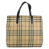 Secondhand Burberry Nova Check Tote canvas check pattern