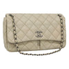 Secondhand Chanel Natural Beauty Split Pocket Flap Bag Stitched