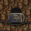 Christian Dior Vintage Trotter Shoulder Bag Embroidered Diorissimo Canvas