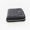 Chanel Zip Around Organizer Wallet Quilted Lambskin