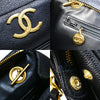 Secondhand Chanel Triple CC Chain Shoulder Bag Caviar