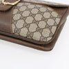 Secondhand Gucci Vintage Shoulder Bag GG Canvas and