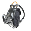 Secondhand Gucci Vintage Bamboo Backpack Nylon and
