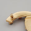 Chanel CC Logo Brooch Crystal Embellished Metal