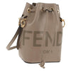 Secondhand Fendi Logo Mon Tresor Bucket Bag