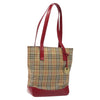 Secondhand Burberry Nova Check Tote canvas check pattern