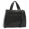 Secondhand Loewe Anagram handbag Black Leather Bags
