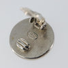 Chanel CC Round Clip-On Earrings Enamel with Metal