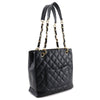 Chanel Petite Shopping Tote Quilted Caviar