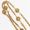 Chanel Vintage 31 Rue Cambon Medallion Pendant Necklace Metal