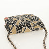Secondhand Chanel Flap Card Holder on Chain Quilted Printed