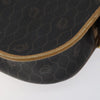 Christian Dior Vintage Honeycomb Flap Crossbody Bag Coated Canvas